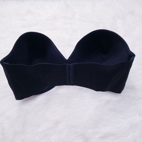 Cacique Black Smooth Strapless Bra 44H - Picture 4 of 7